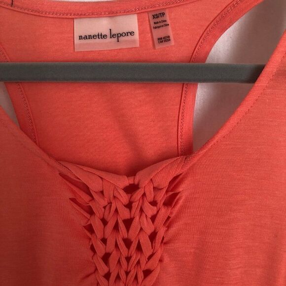 NWT Nanette Lepore Active Braided Tank Top - Picture 4 of 7